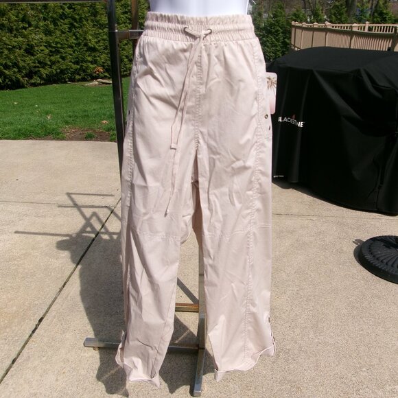 NWT PALM RIO BEIGE CROP PANTS 3X - Picture 1 of 1